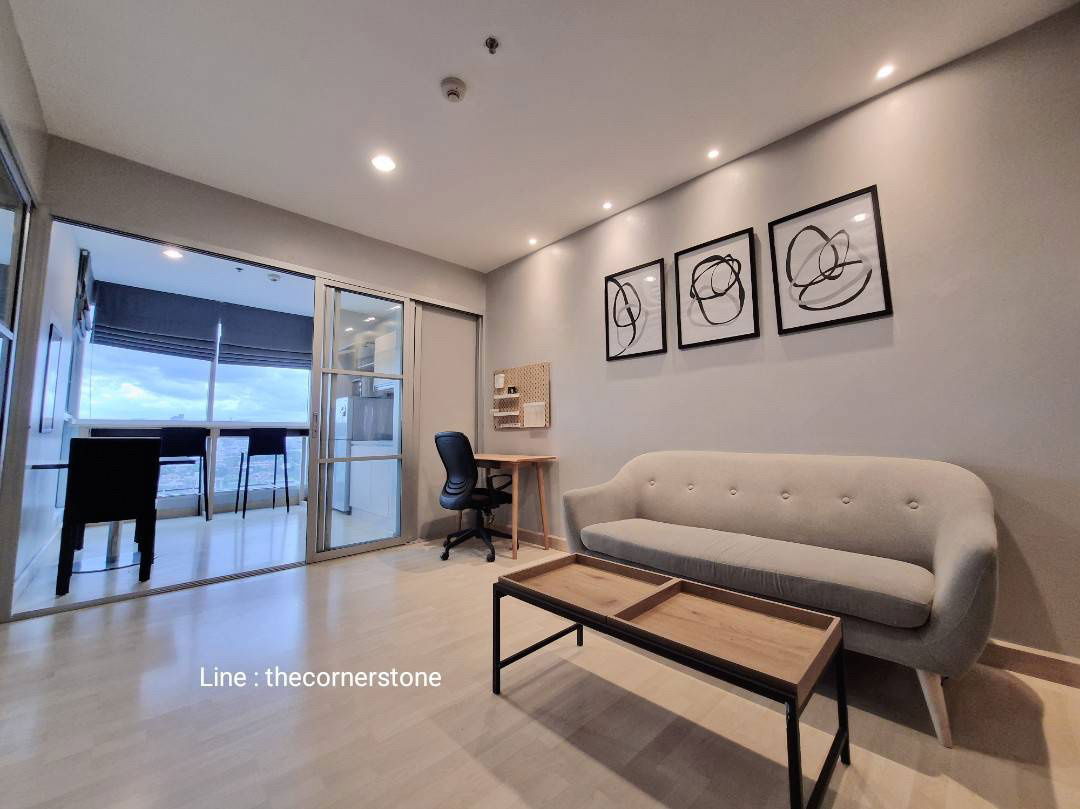 รูป ห้องสวย✨ ราคาดี พร้อมให้เช่า🔸𝐑𝐡𝐲𝐭𝐡𝐦 𝐑𝐚𝐭𝐜𝐡𝐚𝐝𝐚🔸คอนโดติด MRT-รัชดาภิเษก 46 ตร.ม. ชั้น 14 [250863] - รูปที่ 8/18