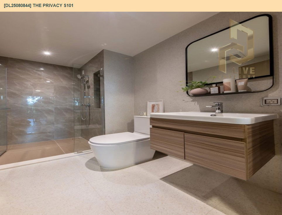 picture DL25080844 Condo for rent, THE PRIVACY S101 near BTS Punnawithi, ready to move in, call urgently 0656133286 LineID @655ebbvc - 8/12