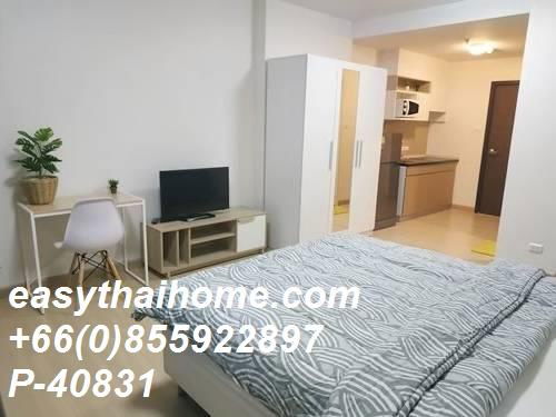 picture Condo for rent Supalai Veranda Rama 9 fully furnished (Confirm again when visit).  - 3/9