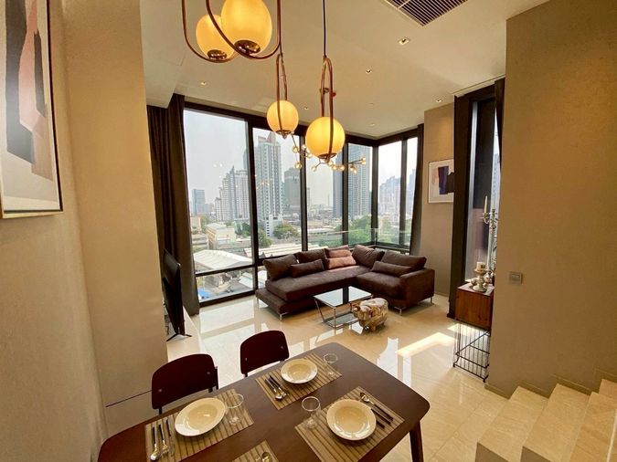 ให้เช่าคอนโด แอชตัน สีลม 2Bedroom ใกล้BTSช่องนนทรี แต่งครบ พร้อมอยู่