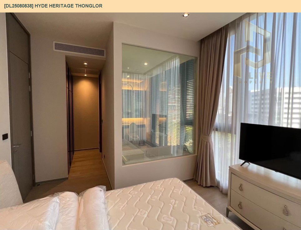 รูป DL25080838 ให้เช่าคอนโด ไฮด์ เฮอริเทจ ทองหล่อ (HYDE Heritage Thonglor) ใกล้ - พร้อมเข้าอยู่ โทรด่วน 0638692663 LineID @534wlwof - รูปที่ 12/18