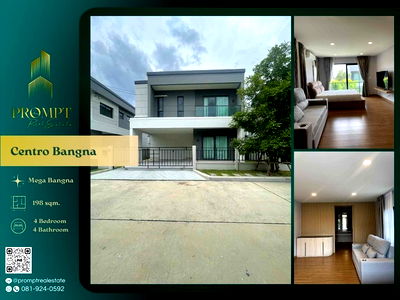 เช่าบ้านเดี่ยว เมกะ บางนา : CD03676 - Centro Bangna :  Mega Bangna