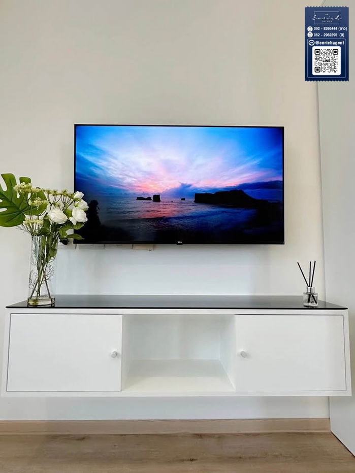 picture 💙For rent The Rich Rama 9 - Srinakarin, very new room, fully furnished, good price, ARL Hua Mak💙 Call 062-2962295 Ni // Line id: @enrichagent - 1/12