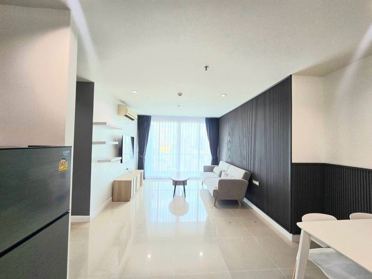 picture TA7848📲LineID @556ryccg🌃2 Bedroom 68 sqm Floor 17 Fully furnished Wish @ Samyan, Si Phraya road near subway MRT Samyan, Samyan Mitrtown, Chula - 7/8