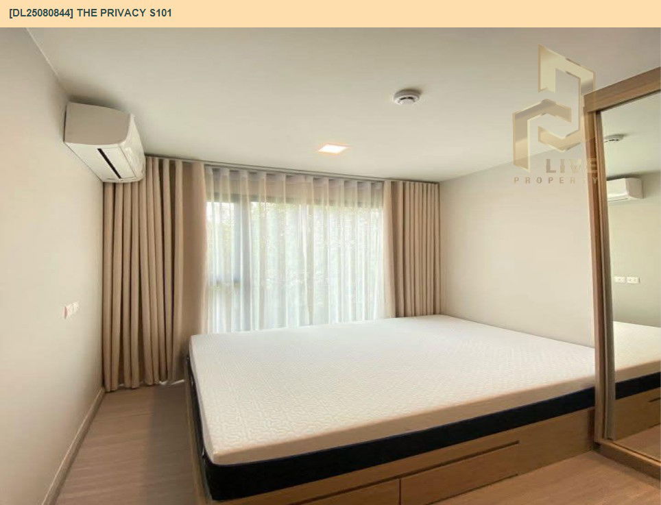 picture DL25080844 Condo for rent, THE PRIVACY S101 near BTS Punnawithi, ready to move in, call urgently 0656133286 LineID @655ebbvc - 3/12