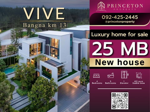 Luxury House For Sale VIVE Bangna km. 13 