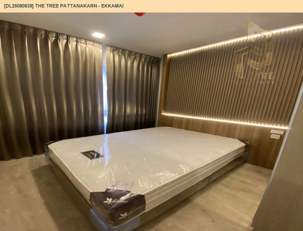 picture DL25080839 Condo for rent, The Tree Pattanakarn - Ekkamai near สายสีส้ม, ready to move in, call urgently 0656133286 LineID @534wlwof - 5/8