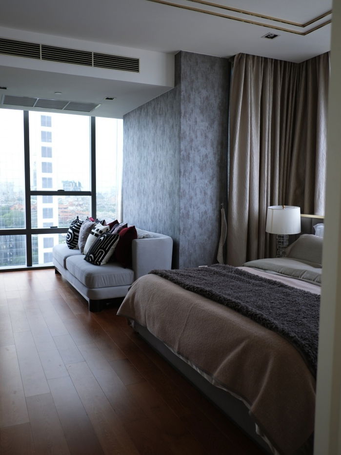 picture TA7856📲LineID @556ryccg🚄116 sqm 2 Bedroom Floor10 Fully furnished The Bangkok Sathon, Sathorn road near skytrain BTS Surasak - 6/17