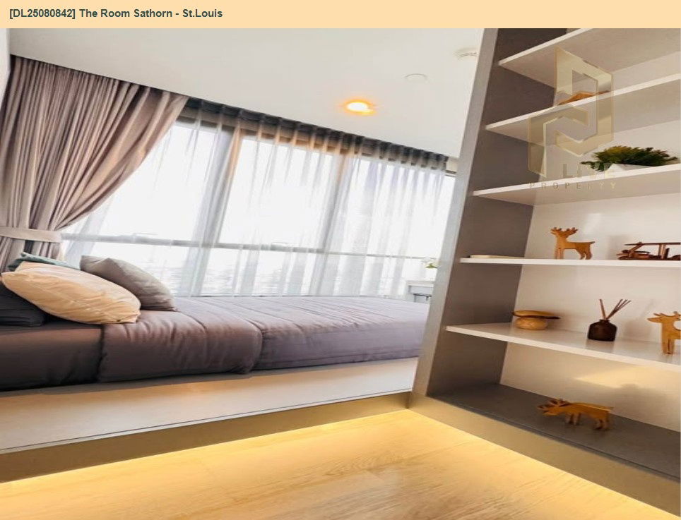 รูป DL25080842  ขาย คอนโดมิเนี่ยม เดอะรูม สาธร-เซนต์หลุยส์ ( The Room Sathorn - St.Louis) พร้อมเข้าอยู่ โทรด่วน 0638692663 LineID@655ebbvc - รูปที่ 6/18