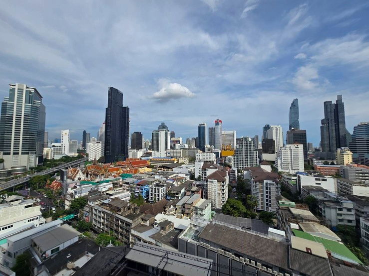 picture TA7848📲LineID @556ryccg🌃2 Bedroom 68 sqm Floor 17 Fully furnished Wish @ Samyan, Si Phraya road near subway MRT Samyan, Samyan Mitrtown, Chula - 8/8
