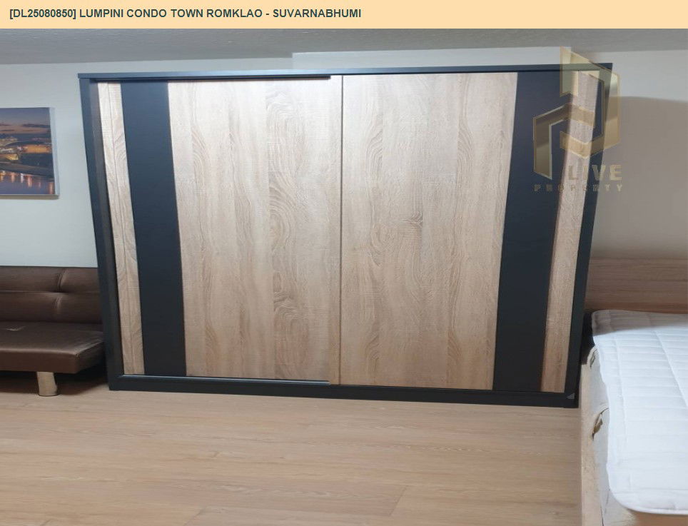 รูป DL25080850 ให้เช่าคอนโด ลุมพินี คอนโดทาวน์ ร่มเกล้า - สุวรรณภูมิ (Lumpini Condo Town Romklao - Suvarnabhumi) ใกล้ AIRPORT RAIL LINK ลาดกระบัง พร้อมเข้าอยู่ โทรด่วน 0638692663 LineID @534wlwof - รูปที่ 13/15
