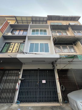 (ให้เช่า) ตึกแแถว 3.5 ชั้น ใจกลางแหล่งของกินตลาดพลู ซอยเทอดไท 29 
