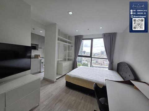 💙For rent IDEO Mobi Sathorn, fully furnished, ready to move in, next to BTS Krung Thonburi💙 Call 062-2962295 Ni // Line ID: @enrichagent