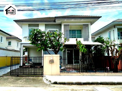 Houses for rent Central Plaza Westgate : House for Rent – Pruksa Village Scenery 28, Bang Yai