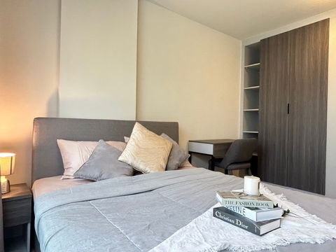 ♦️D Condo Rin for rent, 1 bedroom, 2nd floor, Building A, 12,000 baht ☎️064-792-4426 (Ben)