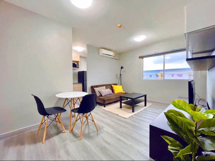 รูป ให้เช่าคอนโด 2 ห้องนอน ใกล้ ม.กรุงเทพ พลัมคอนโดพาร์ครังสิต - รูปที่ 6/8
