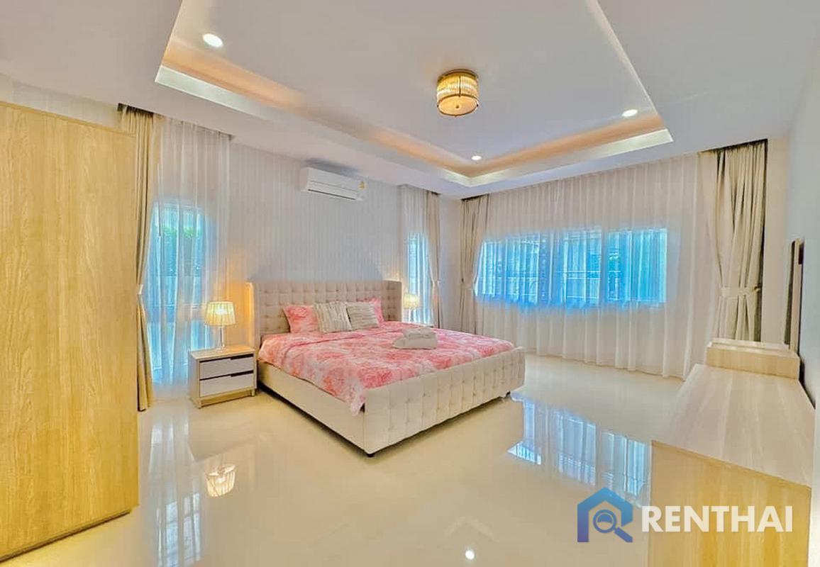 รูป บ้านดุสิต พัทยาฮิลล์ – วิลล่าส่วนตัวพร้อมสระว่ายน้ำและสวนกว้าง - รูปที่ 12/25