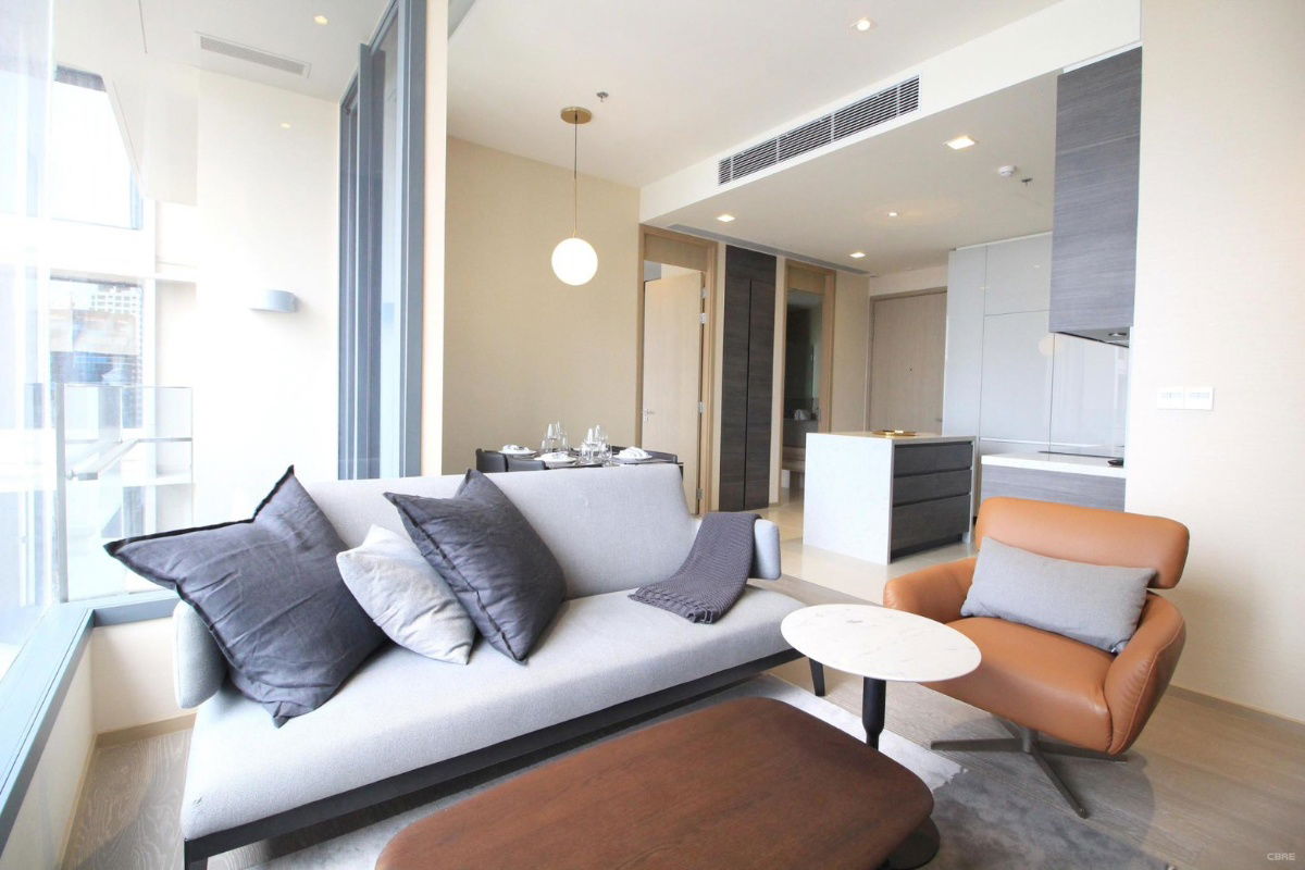 picture FOR RENT | 2 bedrooms 75 sq.m., only 60k high Floor. Fully Furnished ready to move in  - 4/13