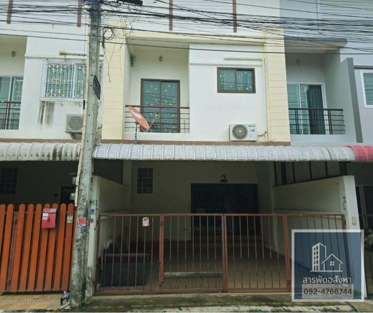 รูป ทาวน์เฮาส์ 24 ตรว เลี้ยงสัตว์ได้ - รูปที่ 2/8