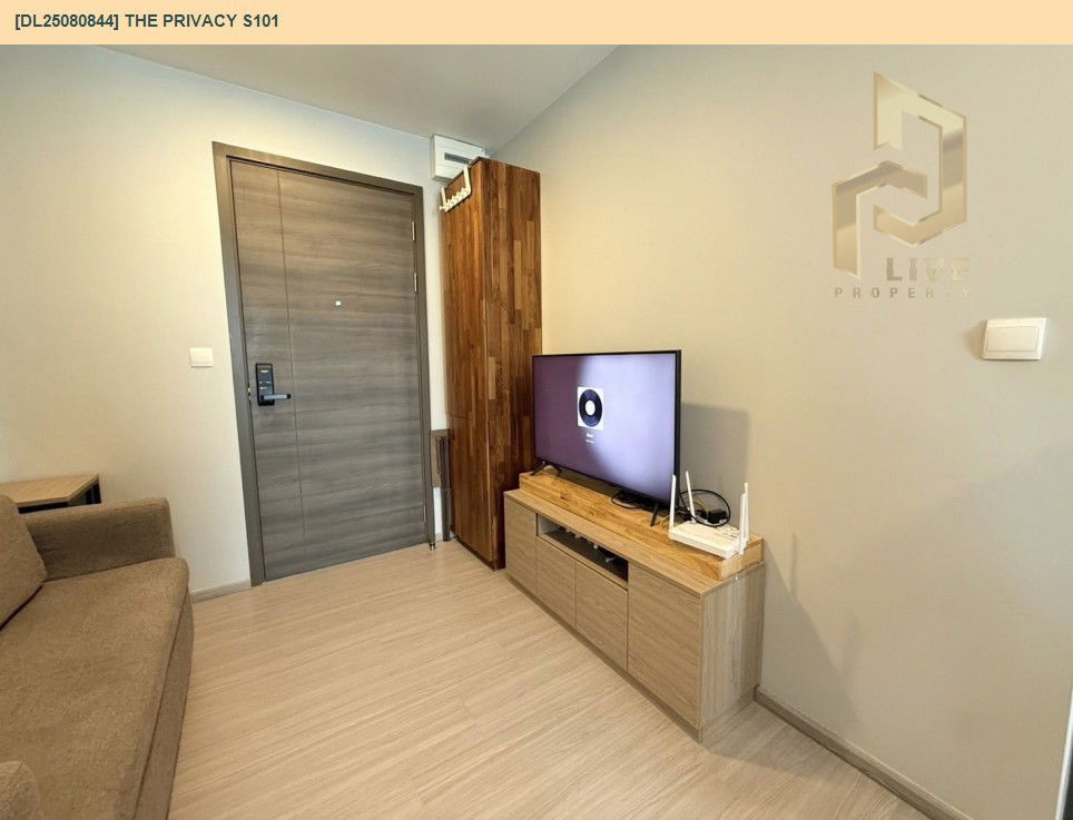 picture DL25080844 Condo for rent, THE PRIVACY S101 near BTS Punnawithi, ready to move in, call urgently 0656133286 LineID @655ebbvc - 12/12