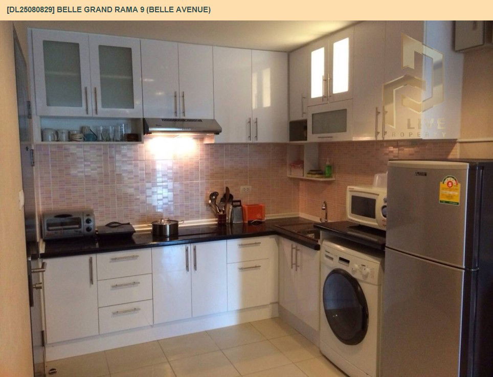 picture DL25080829 Condo for rent, Belle Grand Rama 9 (Belle Avenue) near MRT พระราม 9, ready to move in, call urgently 0656133286 LineID @534wlwof - 6/10