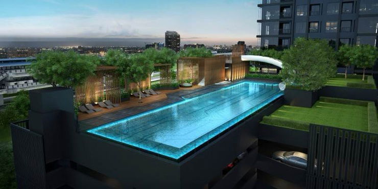 picture Ken Attitude Rattanathibet Condo, duplex-loft, riverside riverview, next to the BTS, close to many amenities. - 14/15