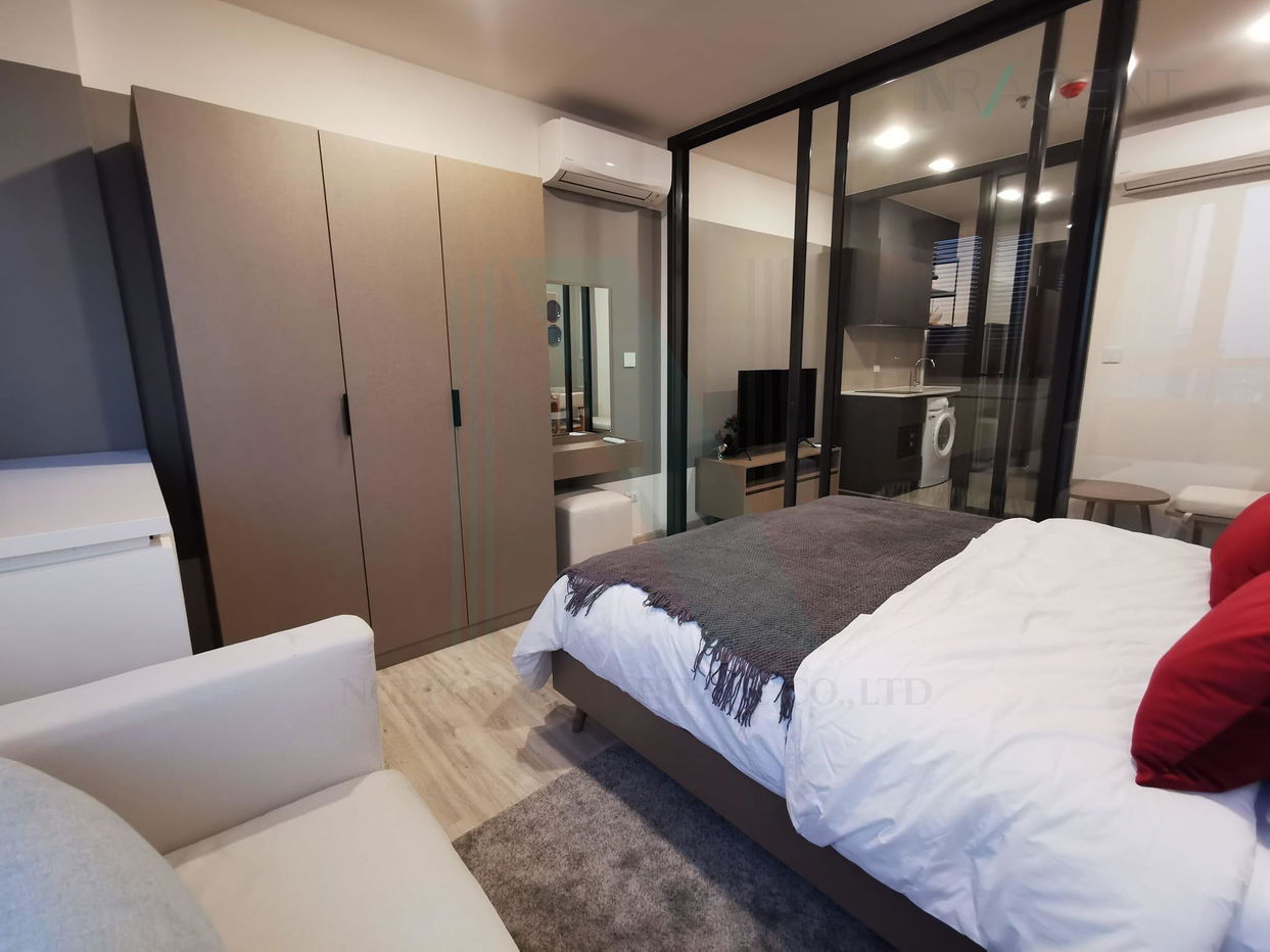 รูป 📌 ให้เช่าคอนโด เอ็กซ์ที ห้วยขวาง อาคาร A ชั้น 27 1 ห้องนอน ขนาด 30.00 ตรม ใกล้ The Street รัชดา - รูปที่ 5/8