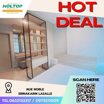 #Z2143 ให้เช่าคอนโด NUE Noble Srinakarin Lasalle 