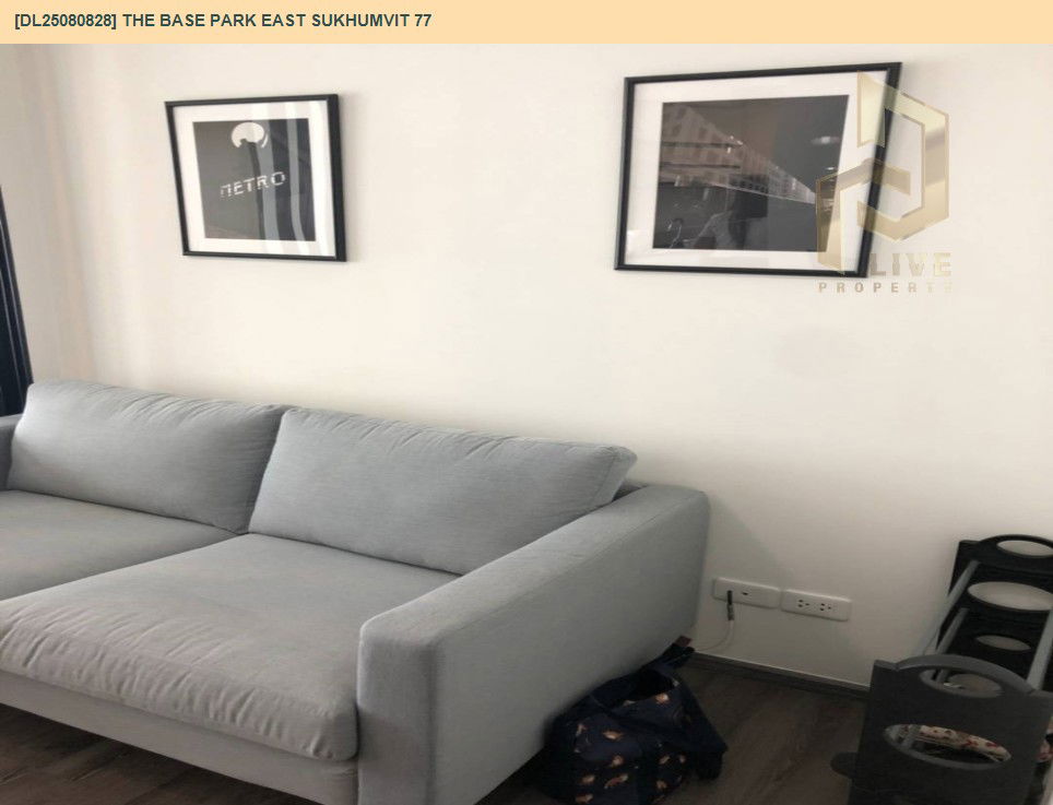 picture DL25080828 Condo for rent, The Base Park East Sukhumvit 77 near BTS On Nut, ready to move in, call urgently 0656133286 LineID @534wlwof - 4/10