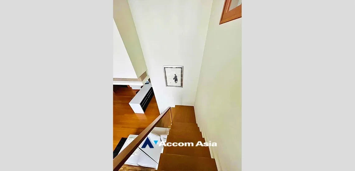 รูป 🔼🔽 AccomA 📩  Stylish condominium with full-width windows and built-in décor in Sathorn (AA34862) - รูปที่ 5/17
