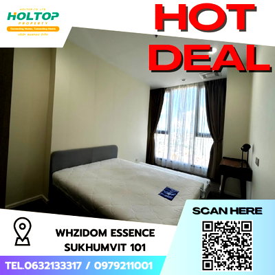 คอนโดให้เช่า : #S4430 ให้เช่า Whizdom Essece Sukhumvit 101