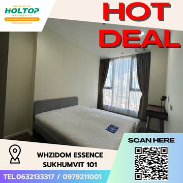 #S4430 ให้เช่า Whizdom Essece Sukhumvit 101
