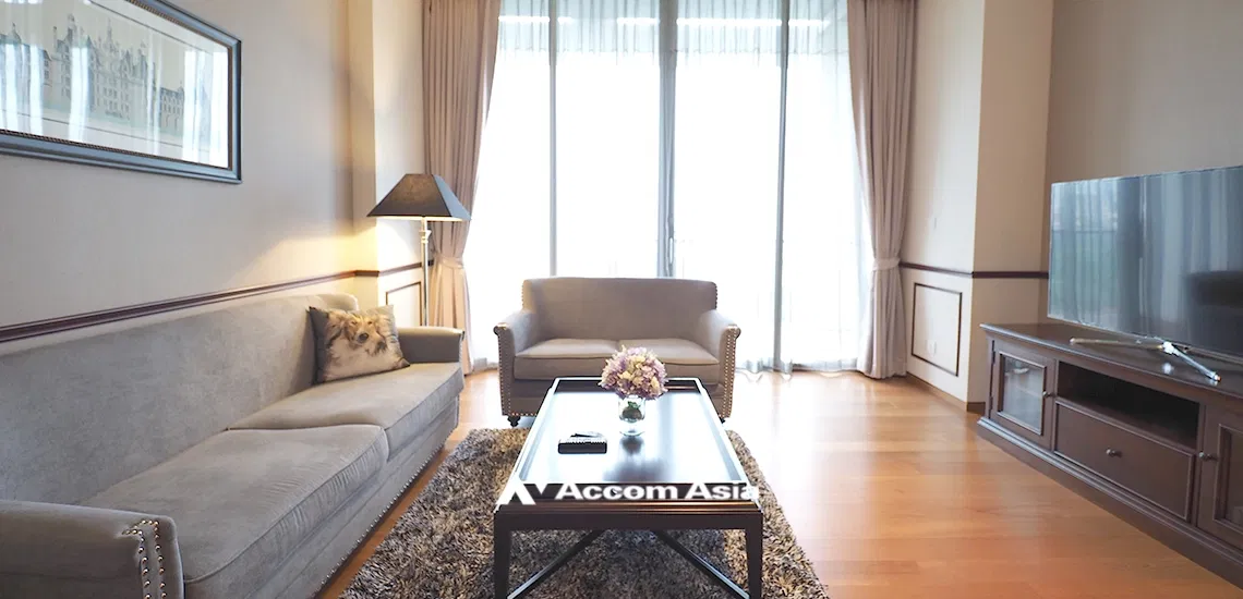 รูป 🔼🔽 AccomA 📩 Vintage-style condo in Sathorn with city view and separate kitchen (AA22681) - รูปที่ 1/20