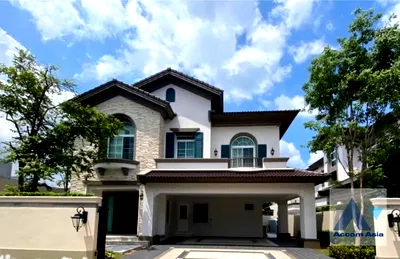 Houses for rent Thanon Thep Rak : 🔼🔽 AccomA 📩 Fully Furnished 4 BR House @Nantawan Ramintra - Phaholyothin 50 (AA40759)