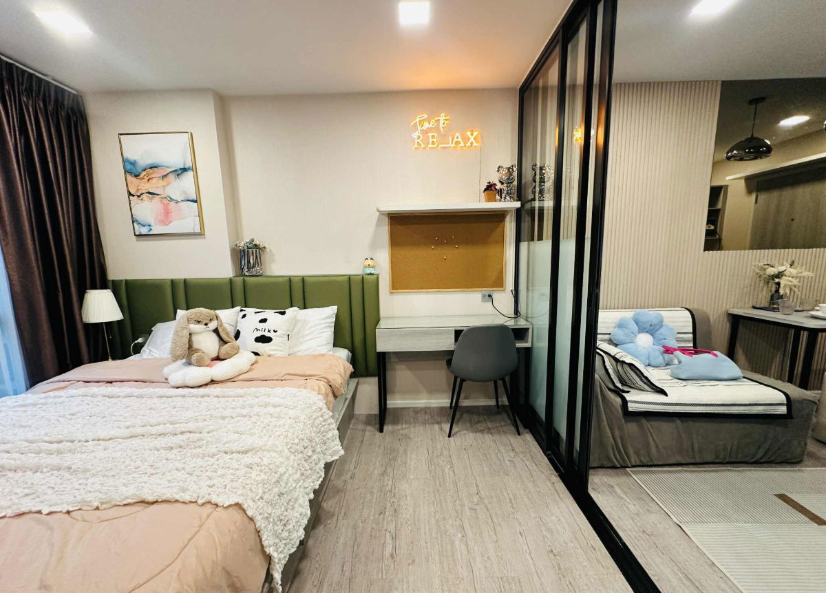 รูป 💎ให้เช่าคอนโด 🎉✨ “ Kave Ava ” ห้องวิวส่วนกลางมี walk in closet ใกล้.ม.ธรรมศาสตร์ ศูนย์รังสิต - รูปที่ 1/12