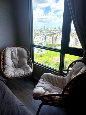 Condos for rent BTS Samrong : Rent 2 Bed 🏙️KnightsBridge Bearing) Near BTS Beating station