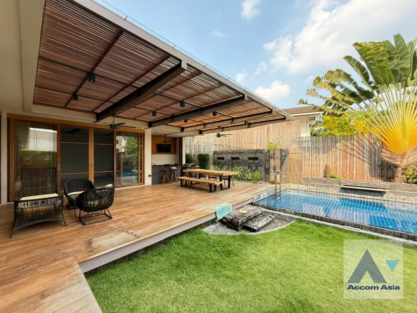 รูป 🔼🔽 AccomA 📩  Contemporary Tropical Home with Pool and Garden Views (AA43456) - รูปที่ 1/20