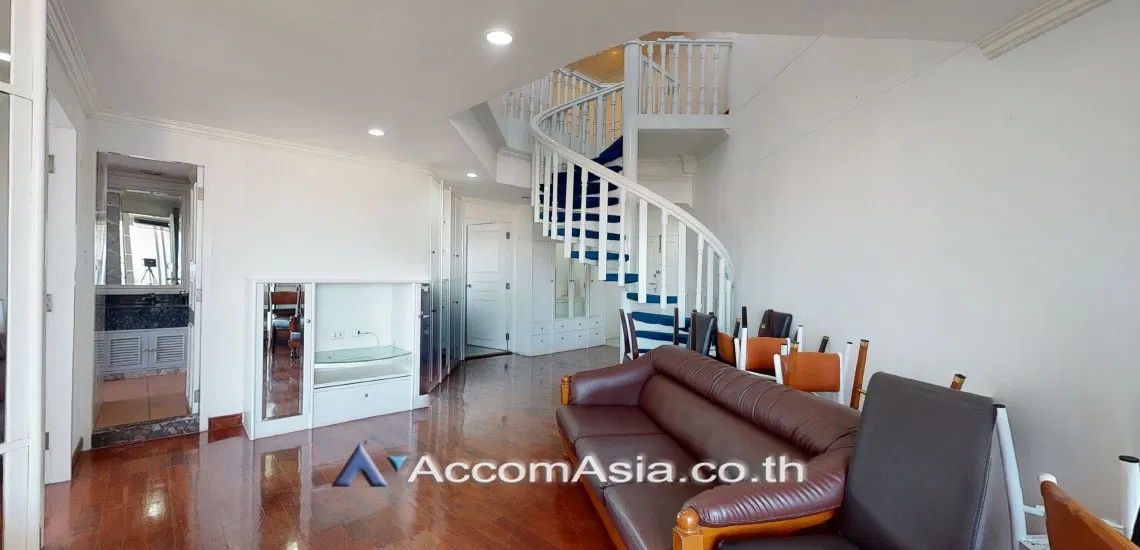 picture 🔼🔽 AccomA 📩 Spacious Duplex For Rent and Sale at Tai Ping Tower, near BTS Ekkamai (AA20783) - 10/10