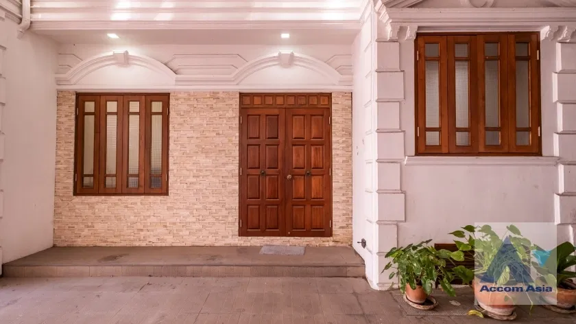 รูป 🔼🔽 AccomA 📩 Fully furnished townhouse in compound for rent, perfect for family near BTS Phrom Phong, Sukhumvit (AA27410) - รูปที่ 7/20
