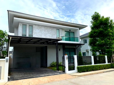 บ้านเดี่ยว สนามบินสุวรรณภูมิ : AP1466 ขายบ้านเดี่ยวโครงการ หมู่บ้านเพอร์เฟค เพลส สุขุมวิท 77-สุวรรณภูมิ กรุงเทพมหานคร