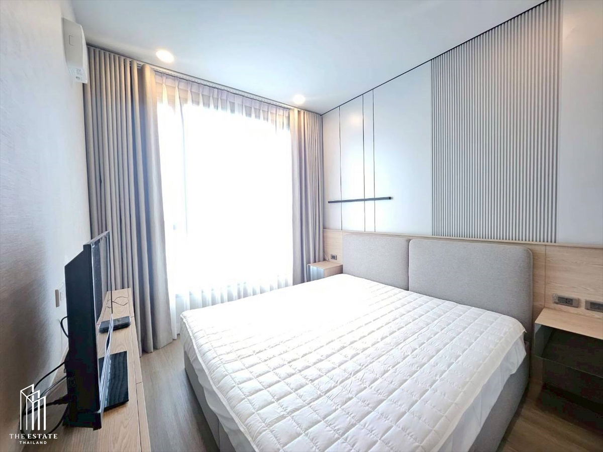 รูป For rent Whizdom The Forestias (Destinia) 1 ห้องนอน กว้าง 35.13 sq.m. ชั้นสูง วิวโล่งฝั่งสนามบินสุวรรณภูมิ @30,000 Baht - รูปที่ 2/11