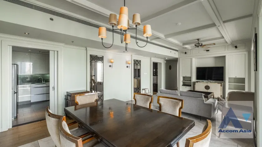 รูป 🔼🔽 AccomA 📩  Elegant built-in condo with city view in Sathorn (AA32613) - รูปที่ 5/20
