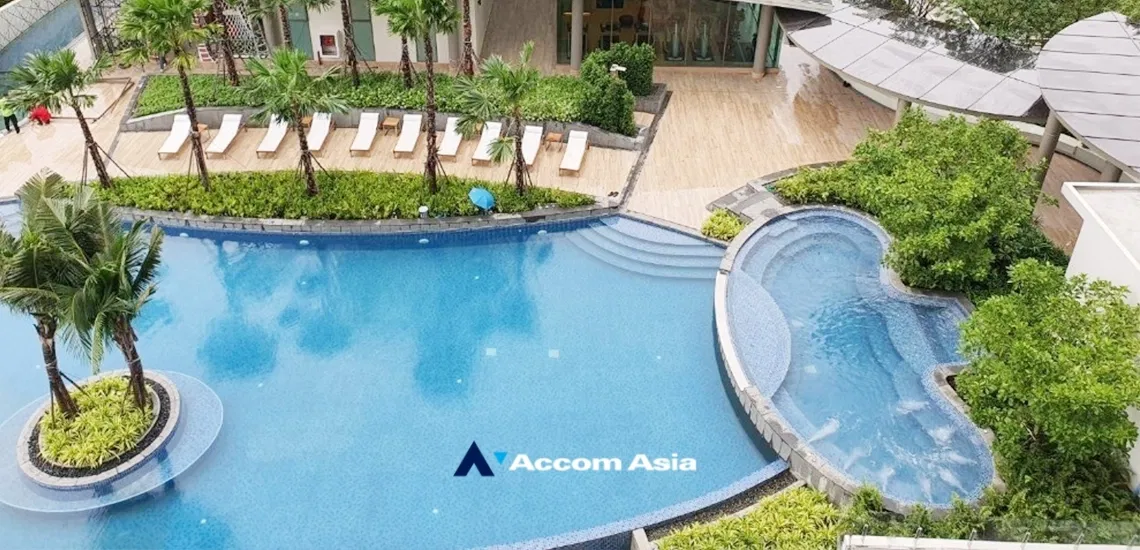 รูป 🔼🔽 AccomA 📩  2 BR Condominium @Supalai Oriental Sukhumvit 39 (AA33553) - รูปที่ 9/9