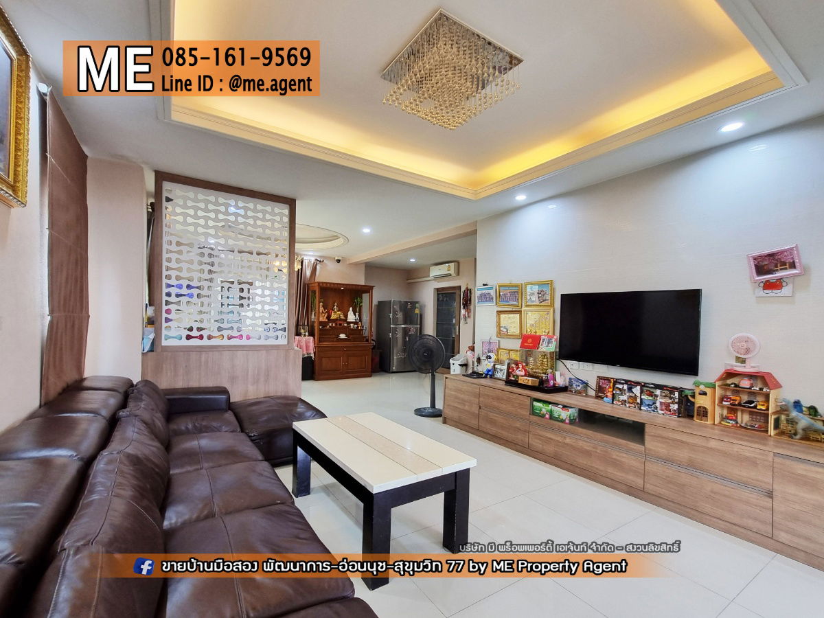 picture For Sale Single house Passorn Prestige  Patthanakarn 38, Convenient travel Thonglor-Sukhumvit-Rama 9-Srinakarin-On Nut. Call 085-1619569 (BH24-52) - 7/34