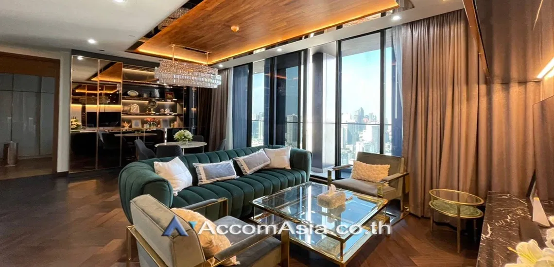 รูป 🔼🔽 AccomA 📩  3 BR Condominium @Noble Ploenchit (AA30075) - รูปที่ 1/16
