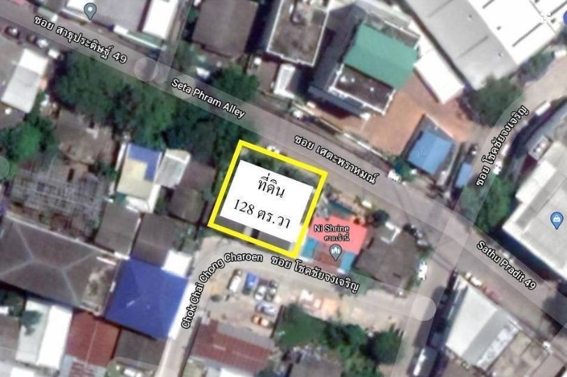 picture Land for Sale – Rama III, Soi Sathu Pradit 49 - 5/6