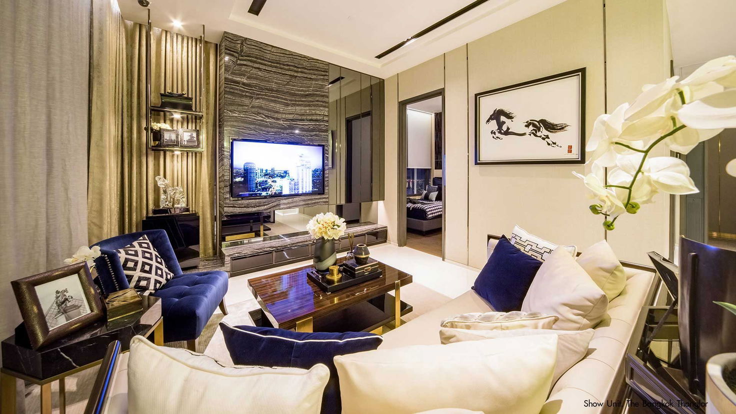 รูป The Bangkok Thonglor 1 bedroom, for sale - รูปที่ 3/5