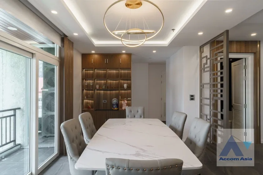 รูป 🔼🔽 AccomA 📩 Elegant condominuim with spacious lounge area in prime Asoke location (AA37710) - รูปที่ 8/20