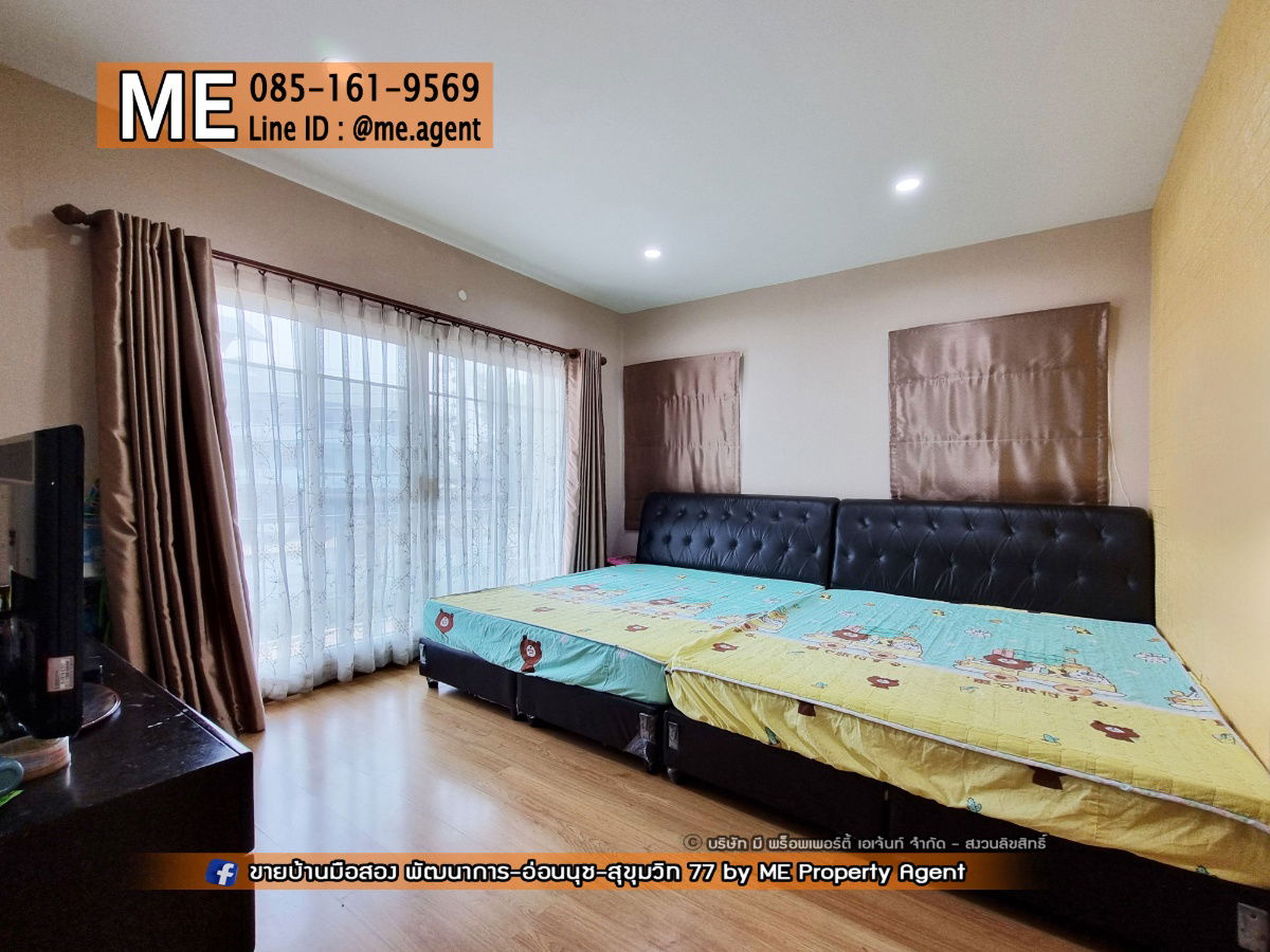 picture For Sale Single house Passorn Prestige  Patthanakarn 38, Convenient travel Thonglor-Sukhumvit-Rama 9-Srinakarin-On Nut. Call 085-1619569 (BH24-52) - 15/34
