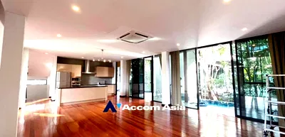 เช่าบ้านเดี่ยว ซอยทองหล่อ (สุขุมวิท 55) : 🔼🔽 AccomA 📩  4 BR House @Luxury House with private pool in Ekkamai (610267)